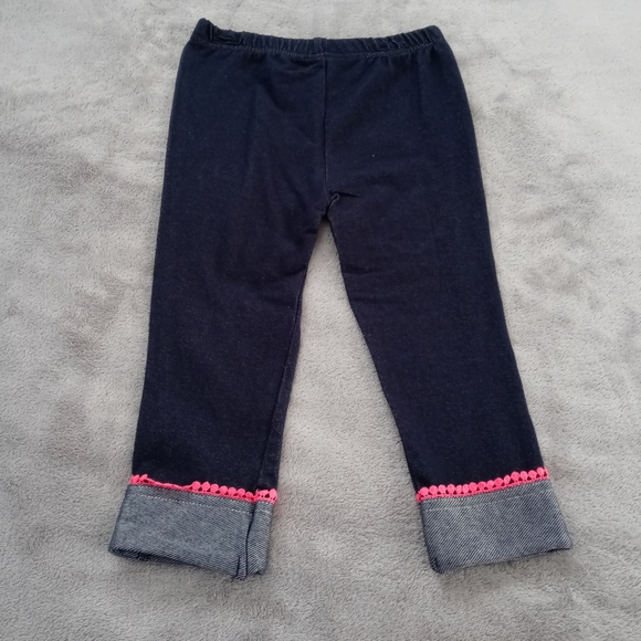 NWT Little Lass 2 pc Capri Set With Scrunchie - Picture 6 of 6